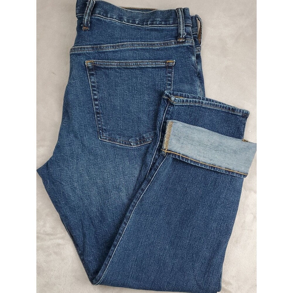 GAP | Men's 40x32 | Straight Taper Jeans | Dark Wash Indigo Denim
